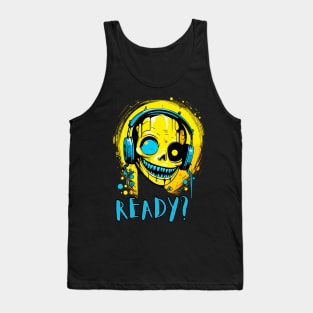 Acid House Smile Face Ready to Bass? Tank Top